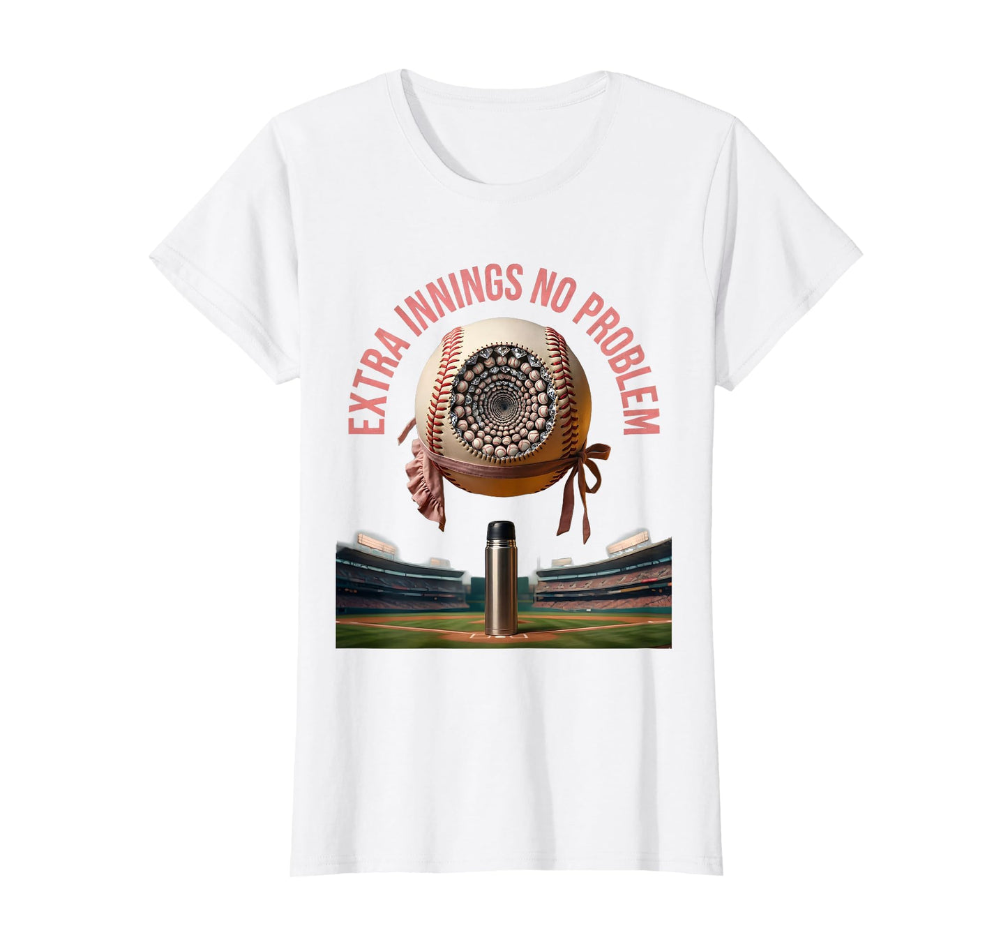 Extra Innings No Problem Baseball Mom T-Shirt - Trendy Graphic Men Women - T-Shirt, Sweatshirt, Hoodie