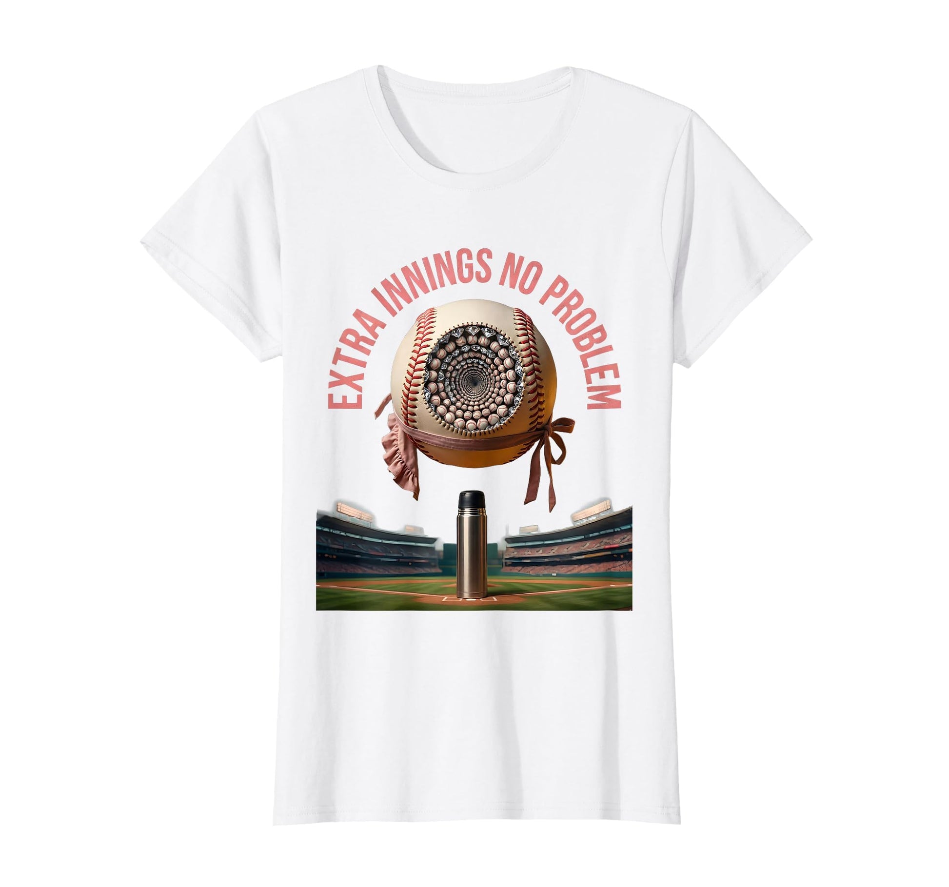 Extra Innings No Problem Baseball Mom T-Shirt - Trendy Graphic Men Women - T-Shirt, Sweatshirt, Hoodie