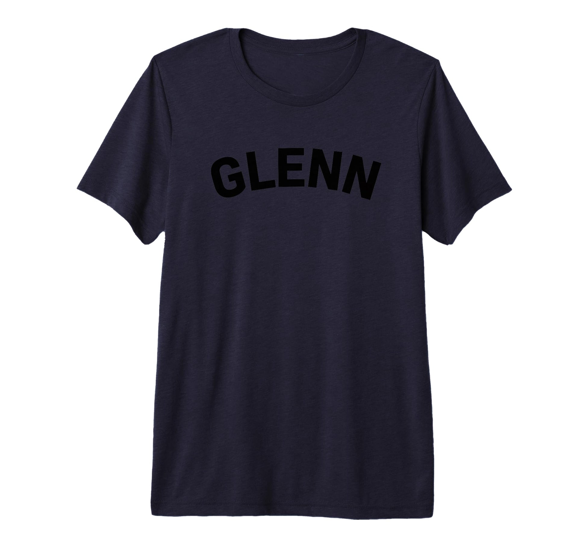 Glenn Dad Name Baseball Dad Tri Blend T-Shirt - Minimalist Print Unisex - T-Shirt, Sweatshirt, Hoodie