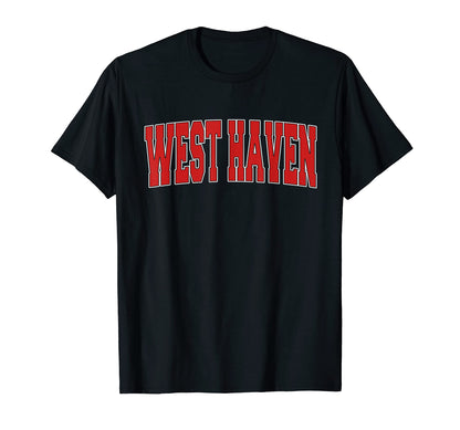 West Haven Ct Connecticut Varsity T-Shirt - Aesthetic Graphic for Adults - T-Shirt, Sweatshirt, Hoodie