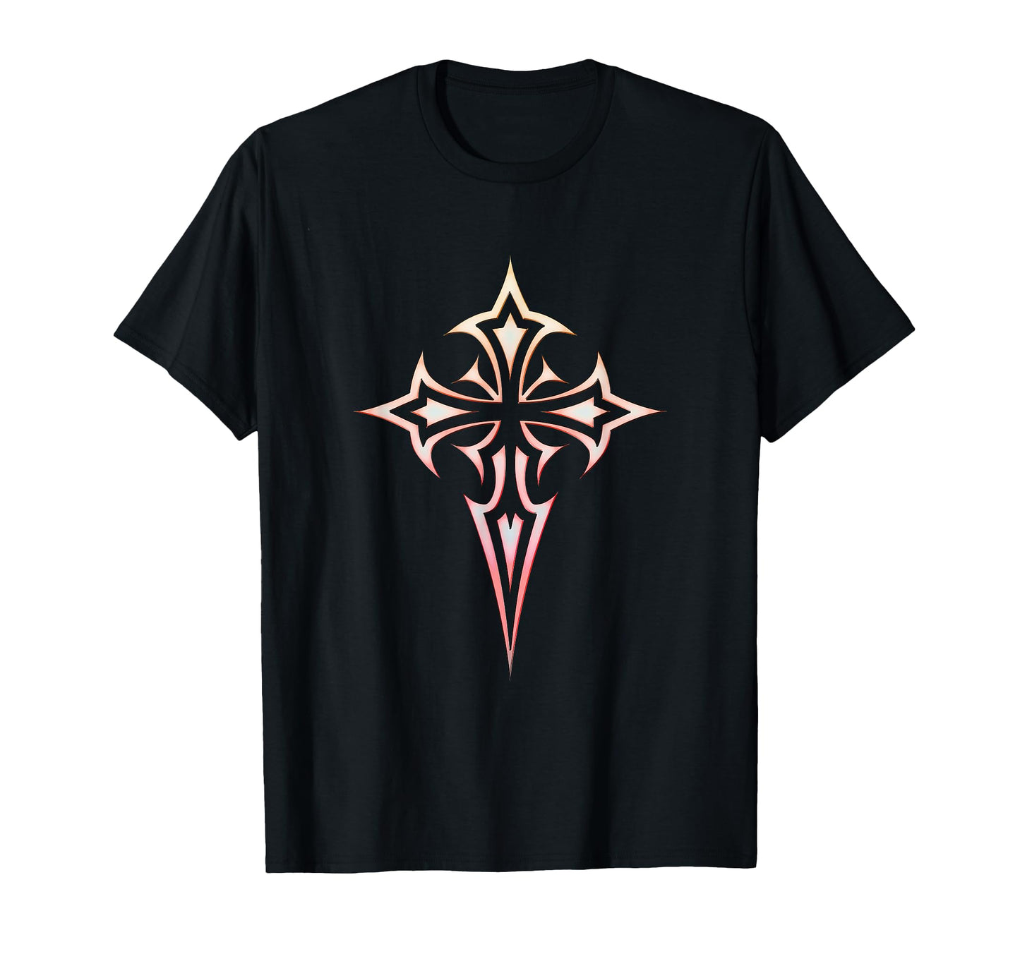 Gothic Cross Y2K Alt Aesthetic Emo T-Shirt - Fun Novelty Design Unisex - T-Shirt, Sweatshirt, Hoodie