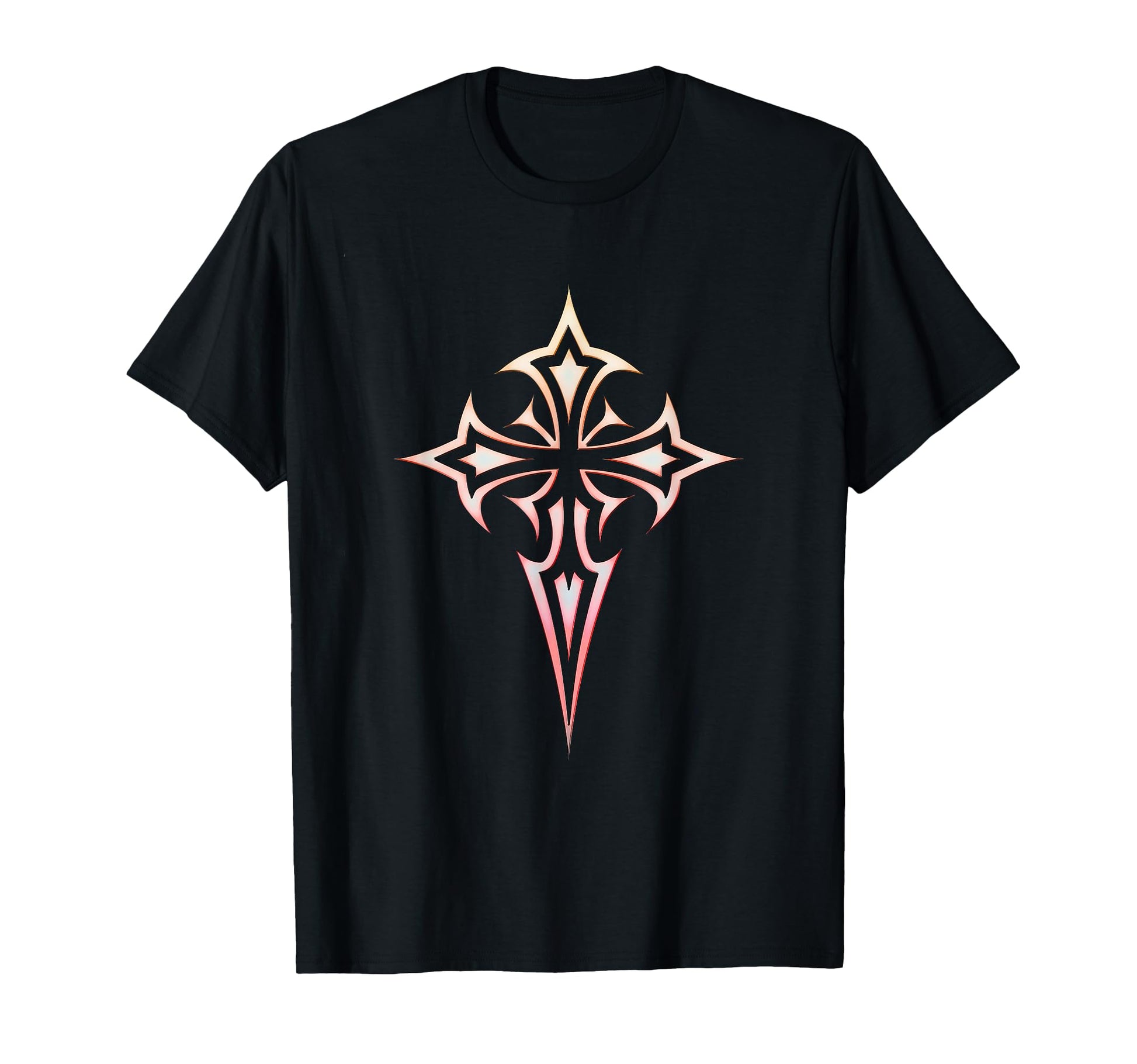 Gothic Cross Y2K Alt Aesthetic Emo T-Shirt - Fun Novelty Design Unisex - T-Shirt, Sweatshirt, Hoodie