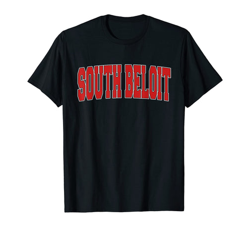 South Beloit Il Illinois Varsity Usa T-Shirt - Minimalist Print Unisex - T-Shirt, Sweatshirt, Hoodie