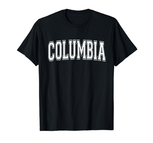 Columbia Mo Missouri Usa Sports Varsity T-Shirt - Novelty Apparel Men Women - T-Shirt, Sweatshirt, Hoodie