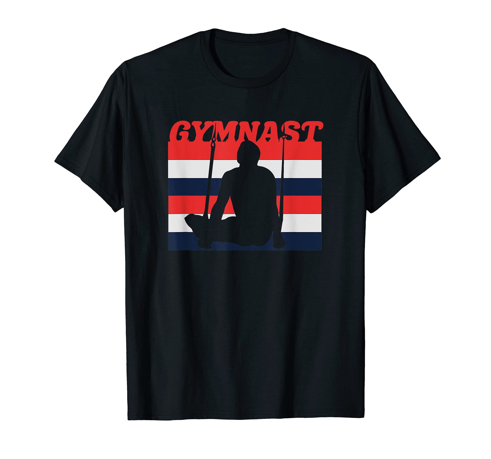 Still Rings Gymnastics Usa Team Sports T-Shirt - Trendy Graphic Unisex - T-Shirt, Sweatshirt, Hoodie