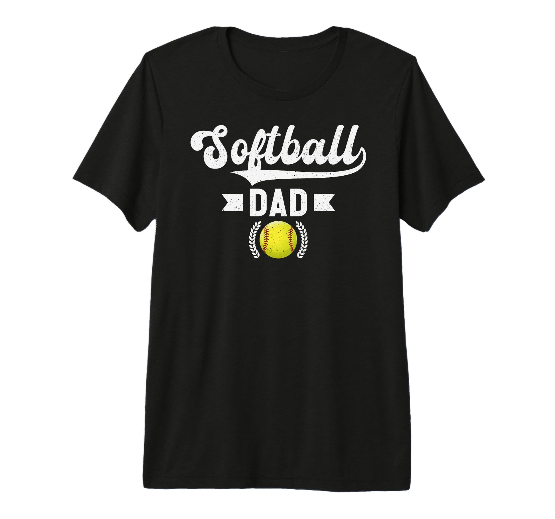 Mens Softball Fathers Day Papa Softball T-Shirt - Graphic Print Men Women - T-Shirt, Sweatshirt, Hoodie