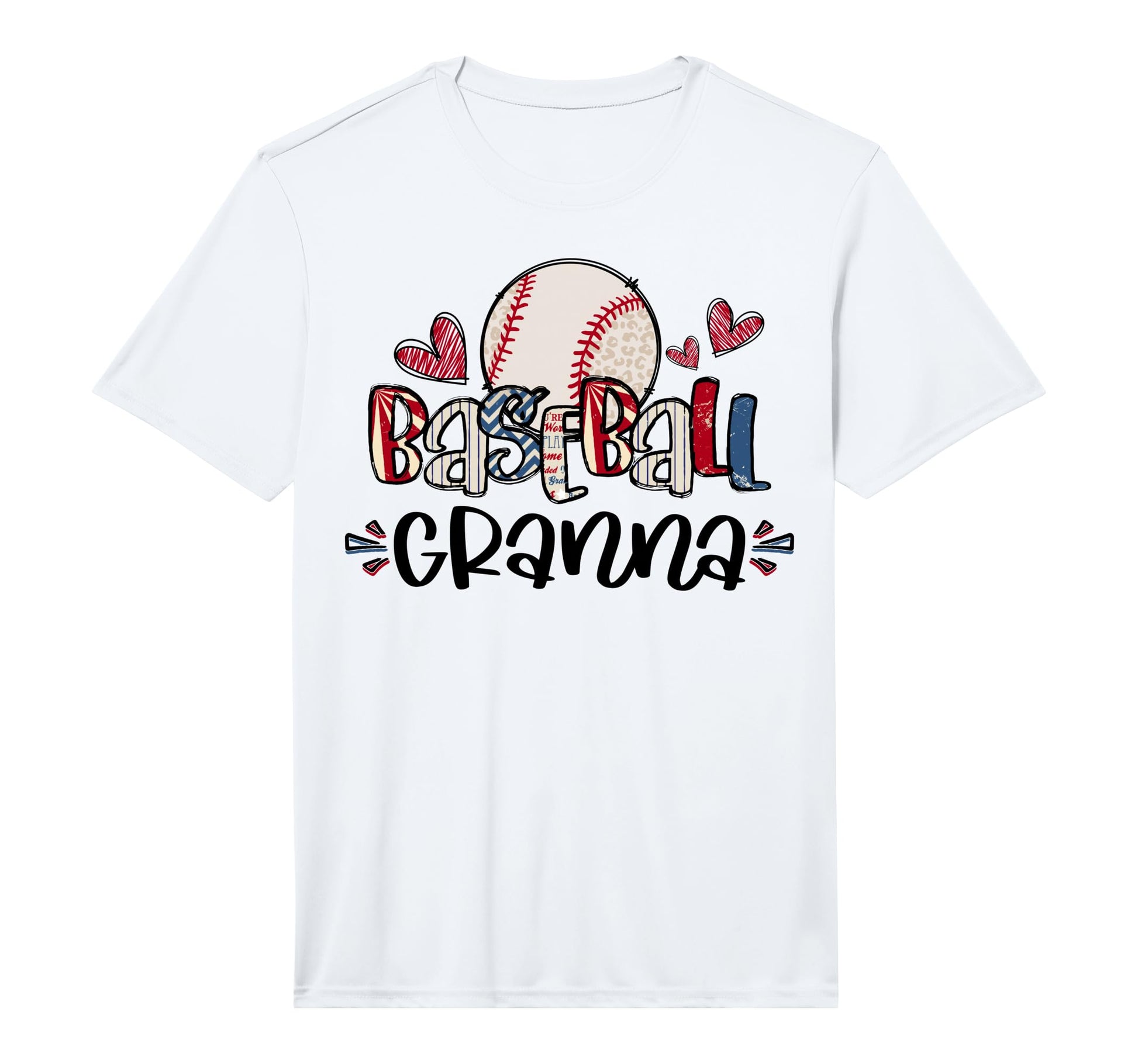 Baseball Granna Heart Proud Baseball T-Shirt - Trendy Graphic Men Women - T-Shirt, Sweatshirt, Hoodie