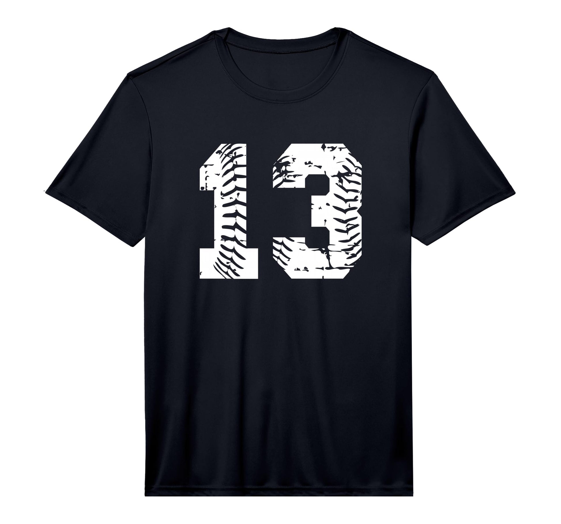 Number 13 Softball Baseball Varsity T-Shirt - Novelty Apparel Unisex - T-Shirt, Sweatshirt, Hoodie