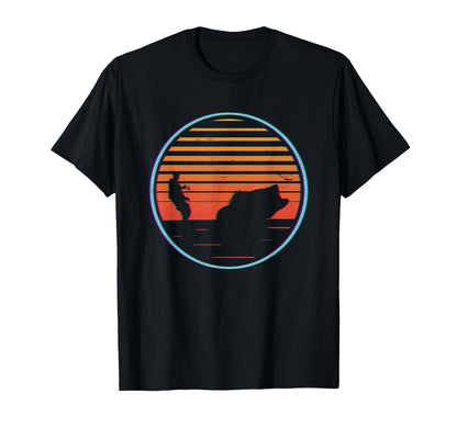 Fishing Bass Fish Fisherman Aesthetic T-Shirt - Trendy Graphic Unisex - T-Shirt, Sweatshirt, Hoodie