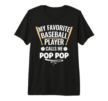 My Favorite Baseball Player Calls Me T-Shirt - Trendy Graphic for Adults - T-Shirt, Sweatshirt, Hoodie