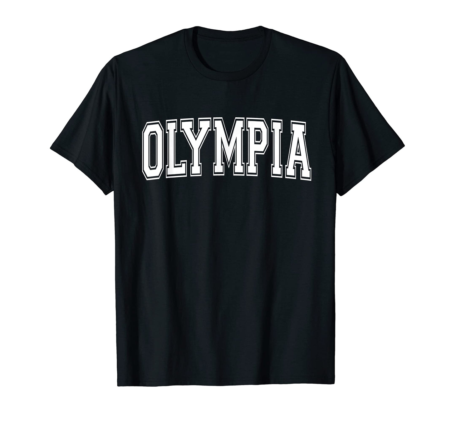 Olympia Wa Washington Usa Sports Varsity T-Shirt - Trendy Graphic Unisex - T-Shirt, Sweatshirt, Hoodie