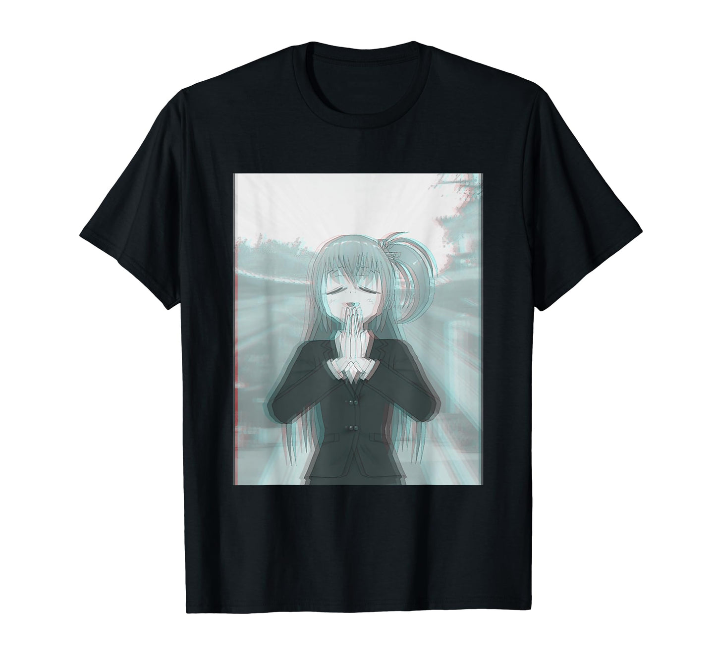 Anime Cartoon Vaporwave Aesthetic T-Shirt - Streetwear Style Men Women - T-Shirt, Sweatshirt, Hoodie