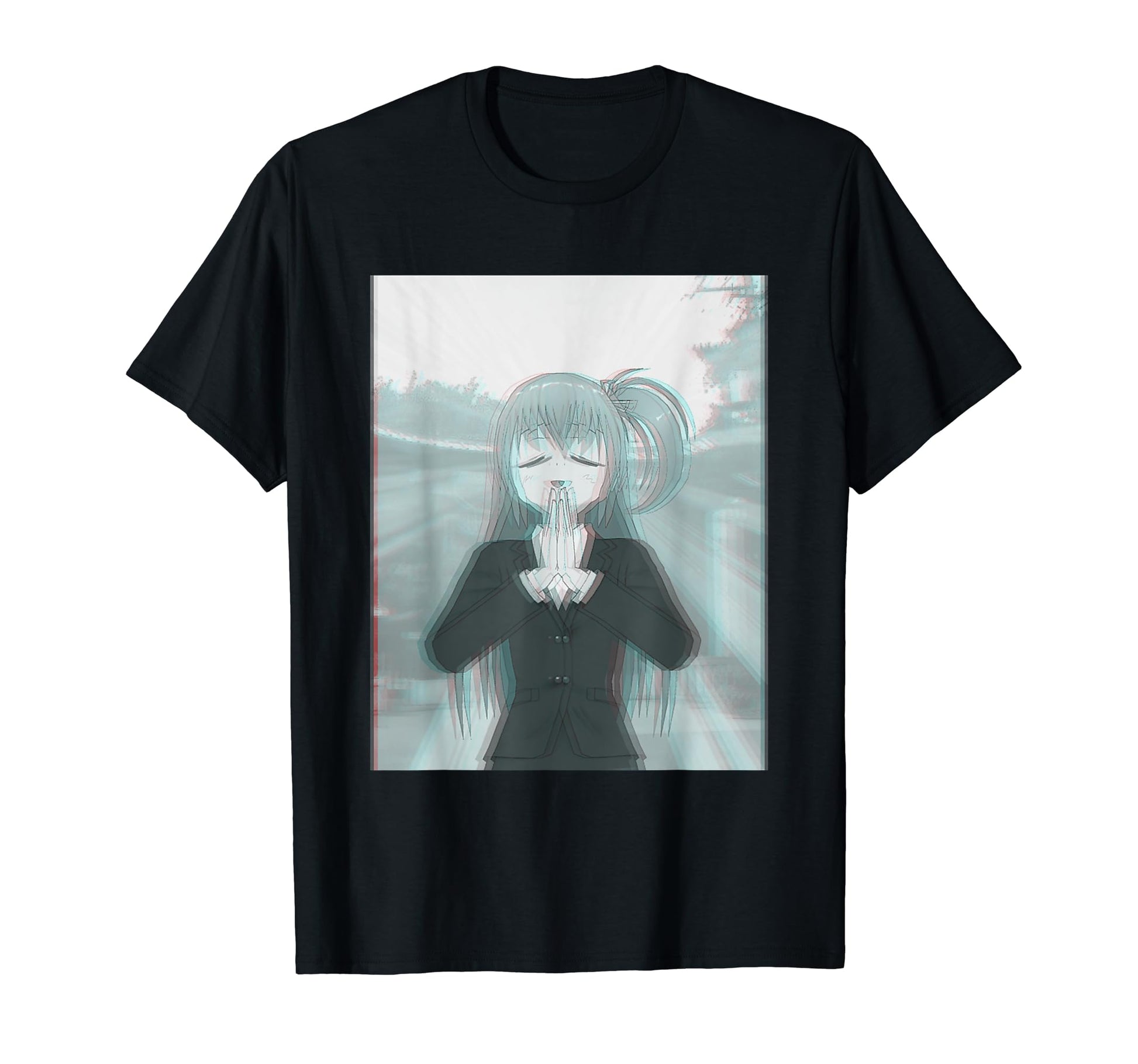 Anime Cartoon Vaporwave Aesthetic T-Shirt - Streetwear Style Men Women - T-Shirt, Sweatshirt, Hoodie