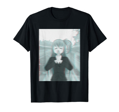 Anime Cartoon Vaporwave Aesthetic T-Shirt - Streetwear Style Men Women - T-Shirt, Sweatshirt, Hoodie