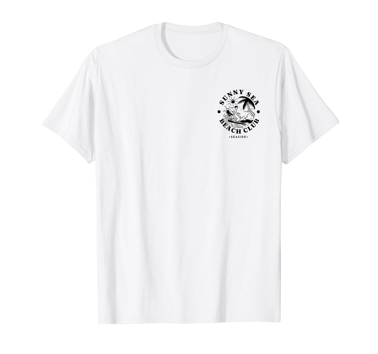 Sunny Sea Beach Club Gift Surfers T-Shirt - Streetwear Style Unisex - T-Shirt, Sweatshirt, Hoodie