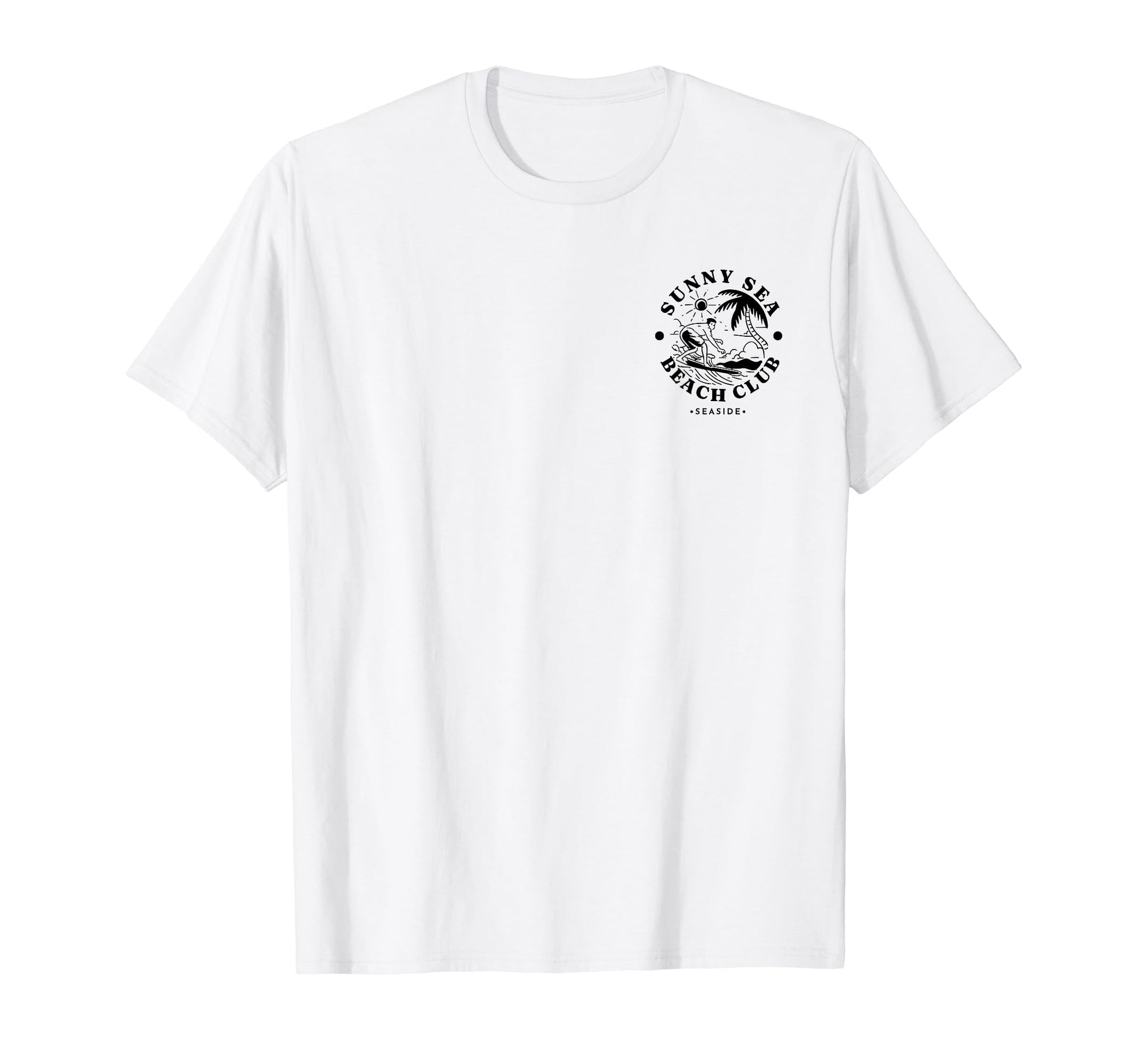 Sunny Sea Beach Club Gift Surfers T-Shirt - Streetwear Style Unisex - T-Shirt, Sweatshirt, Hoodie