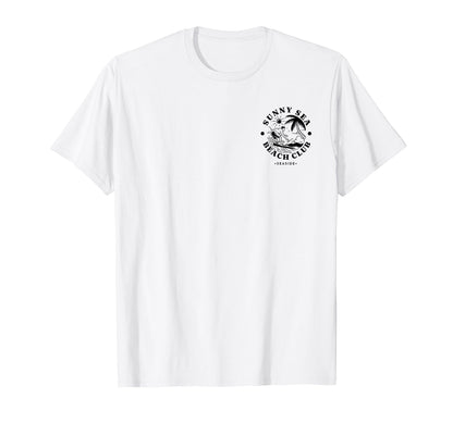 Sunny Sea Beach Club Gift Surfers T-Shirt - Streetwear Style Unisex - T-Shirt, Sweatshirt, Hoodie