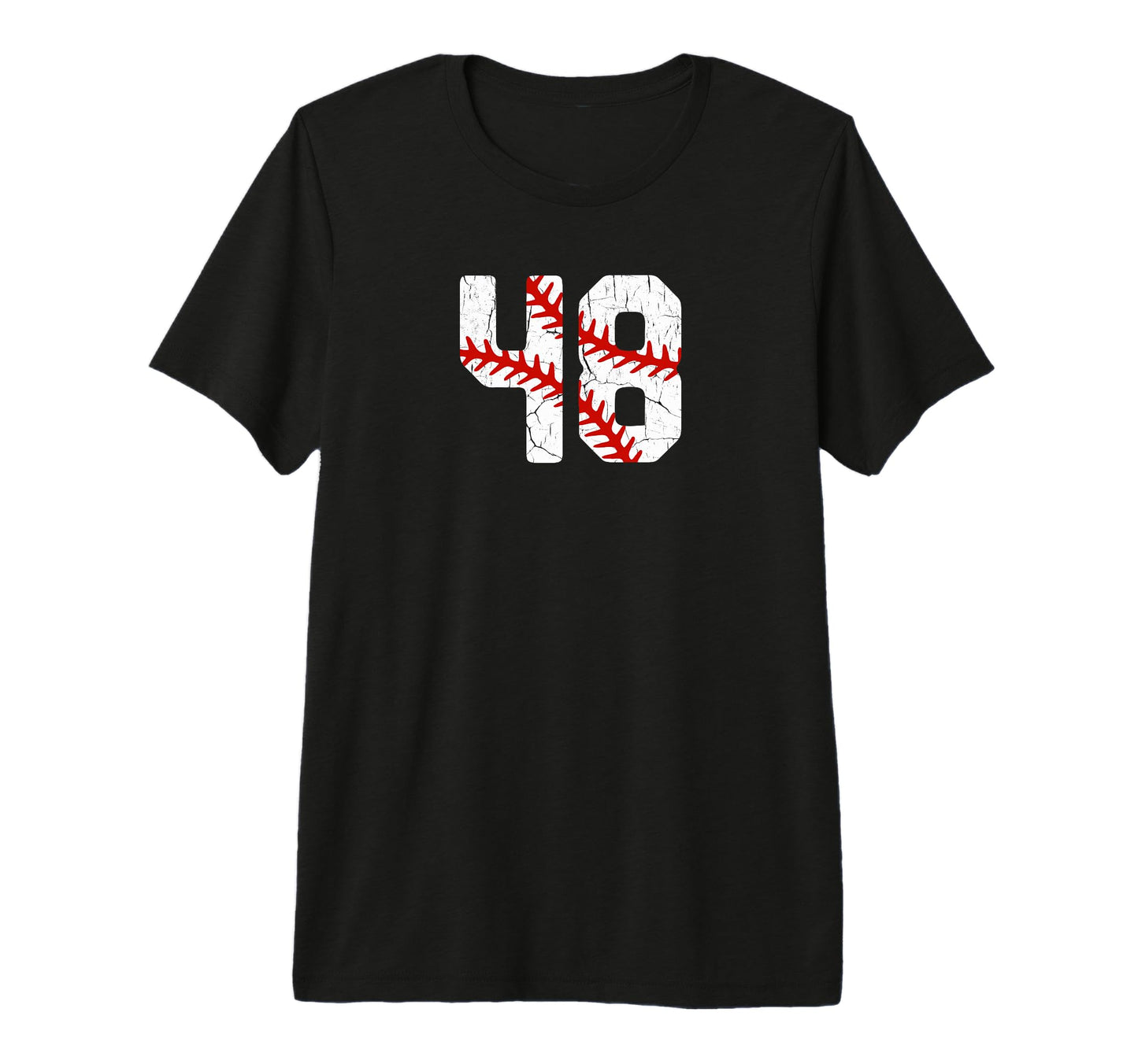 Baseball Player Jersey Number 48 48 T-Shirt - Novelty Apparel Men Women - T-Shirt, Sweatshirt, Hoodie
