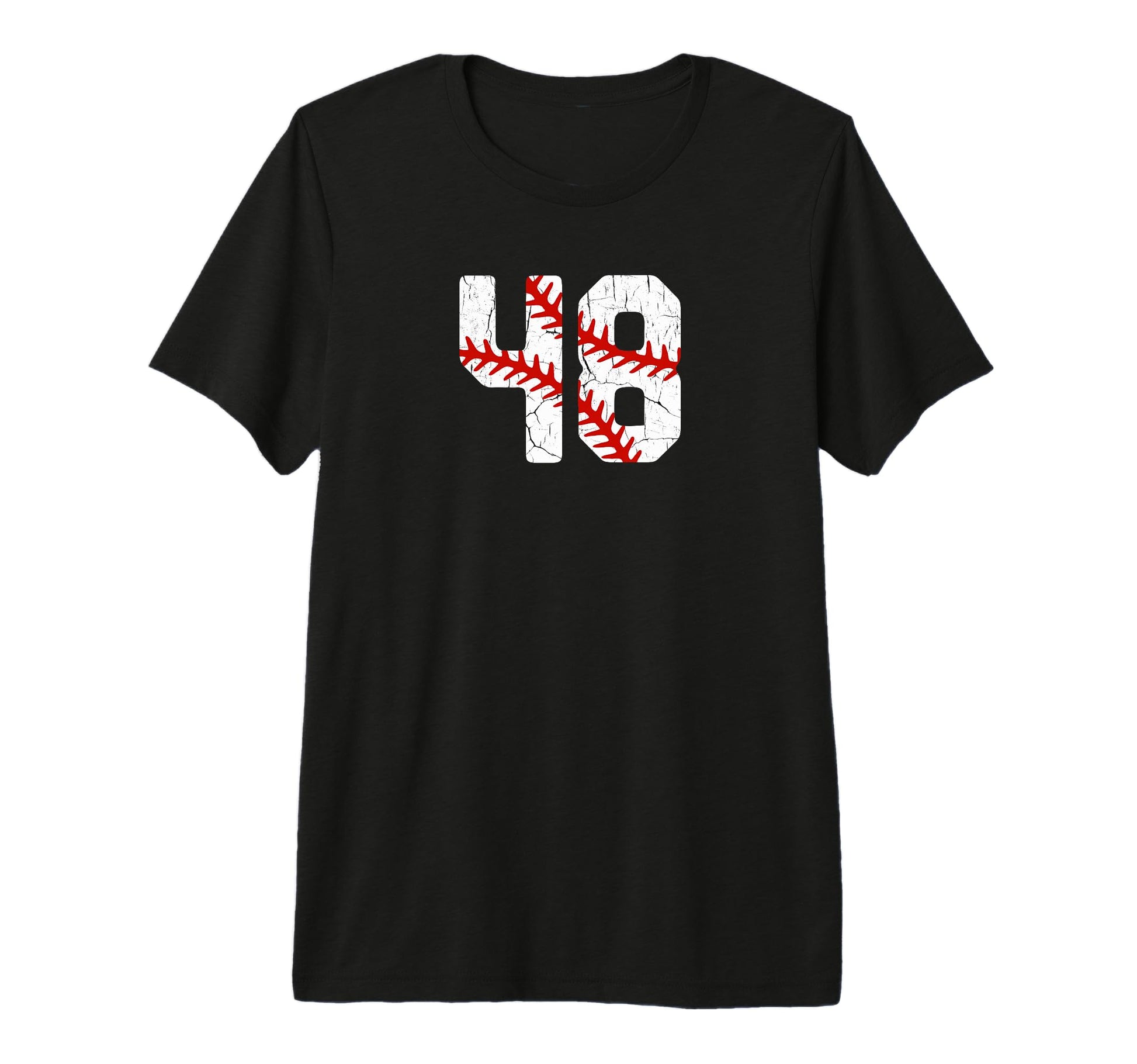Baseball Player Jersey Number 48 48 T-Shirt - Novelty Apparel Men Women - T-Shirt, Sweatshirt, Hoodie