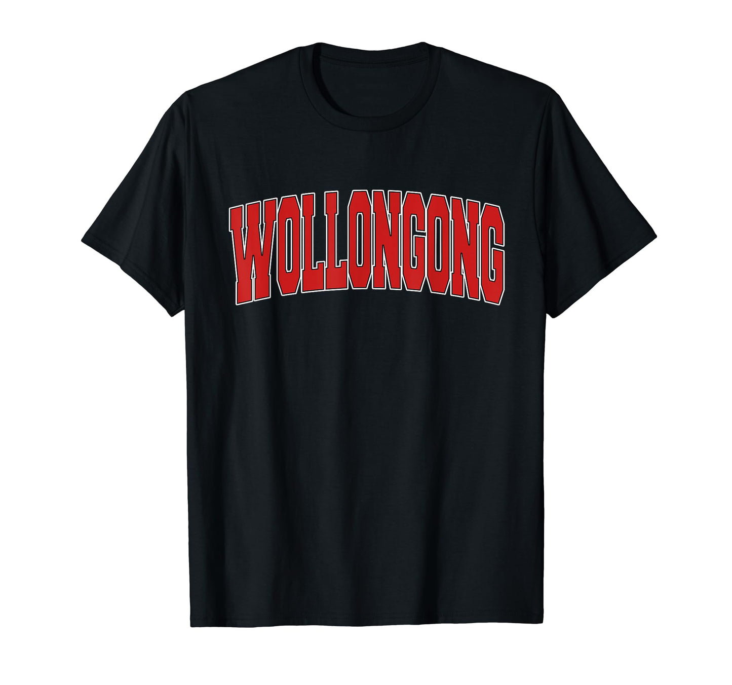 Wollongong Australia Varsity Aussie T-Shirt - Novelty Apparel for Adults - T-Shirt, Sweatshirt, Hoodie