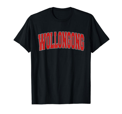 Wollongong Australia Varsity Aussie T-Shirt - Novelty Apparel for Adults - T-Shirt, Sweatshirt, Hoodie