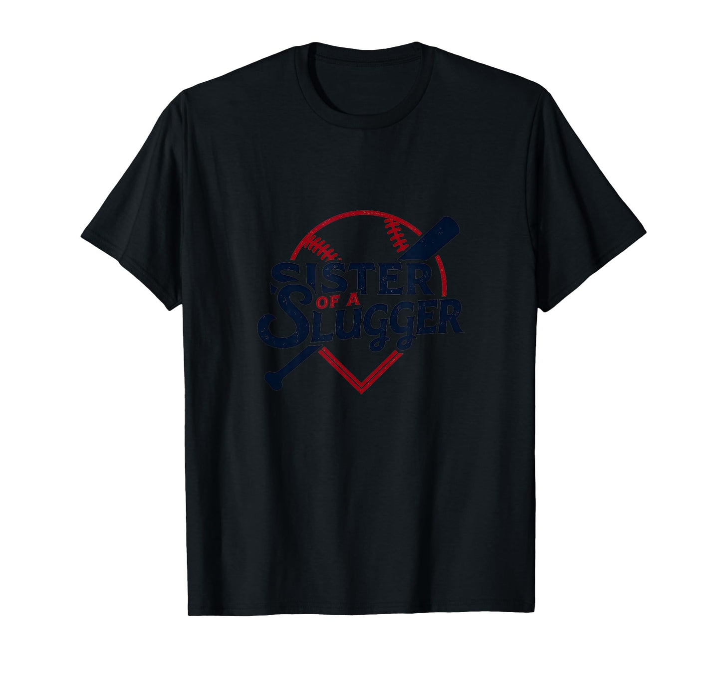 Baseball Sister Sister Slugger Sports T-Shirt - Fun Novelty Design Unisex - T-Shirt, Sweatshirt, Hoodie