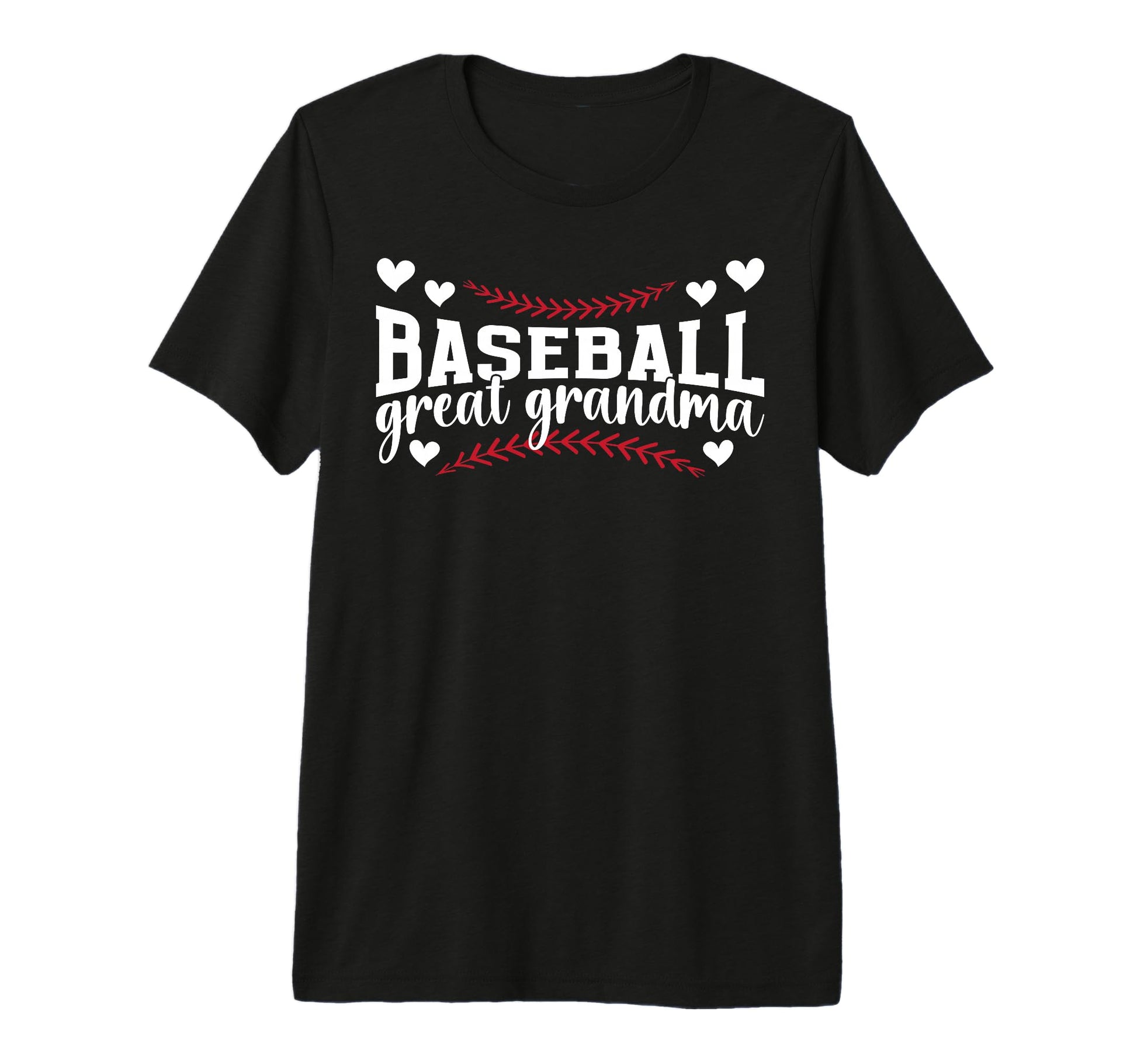 Baseball Great Grandma Baseball T-Shirt - Fun Novelty Design for Adults - T-Shirt, Sweatshirt, Hoodie