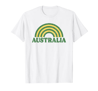 Australia Flag Rainbow Australian Pride T-Shirt - Aesthetic Graphic Unisex - T-Shirt, Sweatshirt, Hoodie
