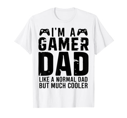 Gaming Lover Daddy Funny Gamer Dad T-Shirt - Graphic Print Unisex - T-Shirt, Sweatshirt, Hoodie