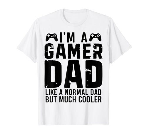 Gaming Lover Daddy Funny Gamer Dad T-Shirt - Graphic Print Unisex - T-Shirt, Sweatshirt, Hoodie