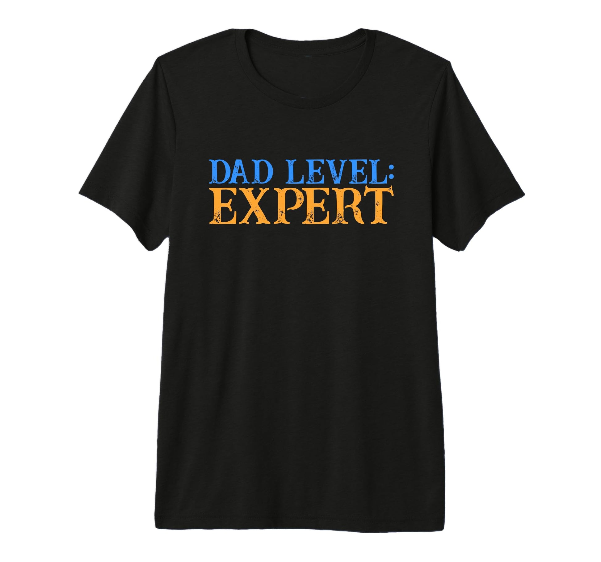 Mens Dad Level Expert Video Gamer Nerd T-Shirt - Trendy Graphic for Adults - T-Shirt, Sweatshirt, Hoodie