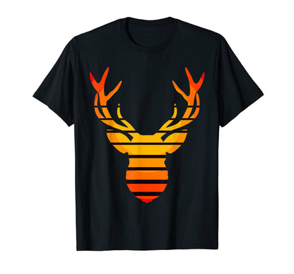 Vaporwave Aesthetic Deer Hunting T-Shirt - Unique Graphic Unisex - T-Shirt, Sweatshirt, Hoodie