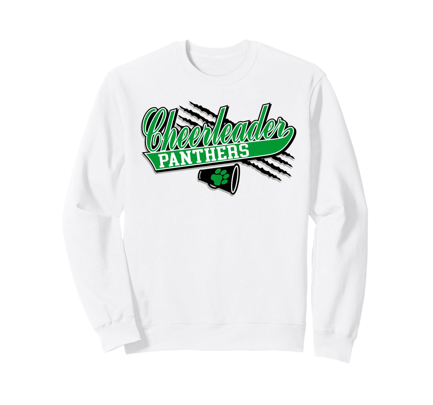Panthers Cheerleader Cheer Mom Game Sweatshirt - Streetwear Style Unisex - T-Shirt, Sweatshirt, Hoodie