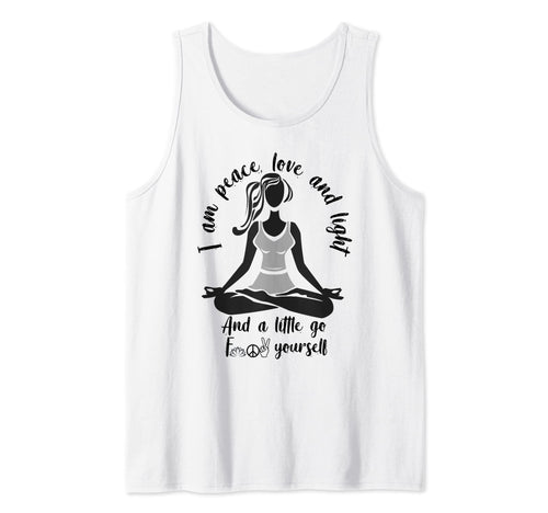I Am Peace Love And Light And Little F Hoodie - Custom Art Print Men Women - T-Shirt, Sweatshirt, Hoodie