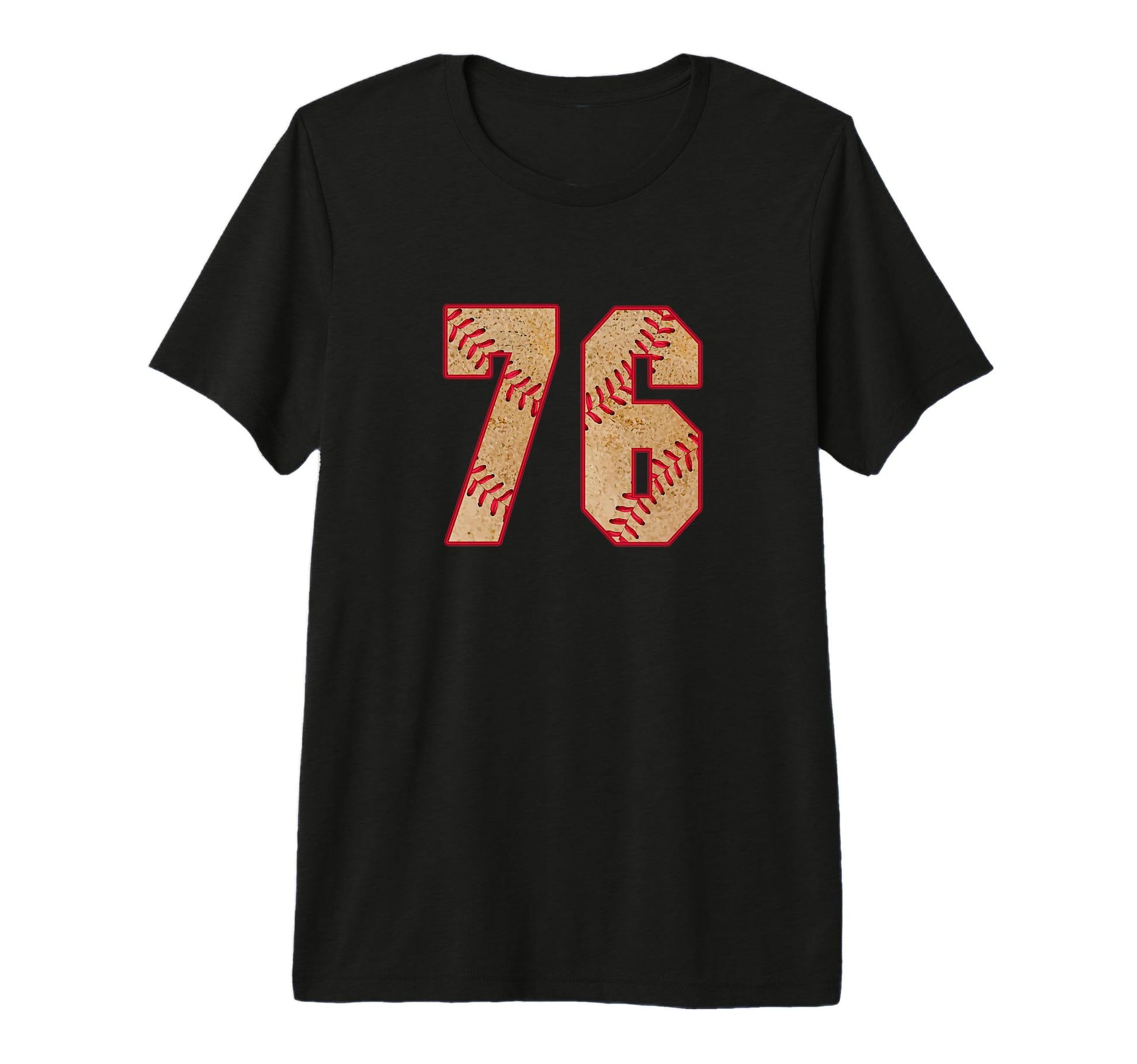 Baseball Player Jersey Number 76 T-Shirt - Fun Novelty Design Men Women - T-Shirt, Sweatshirt, Hoodie