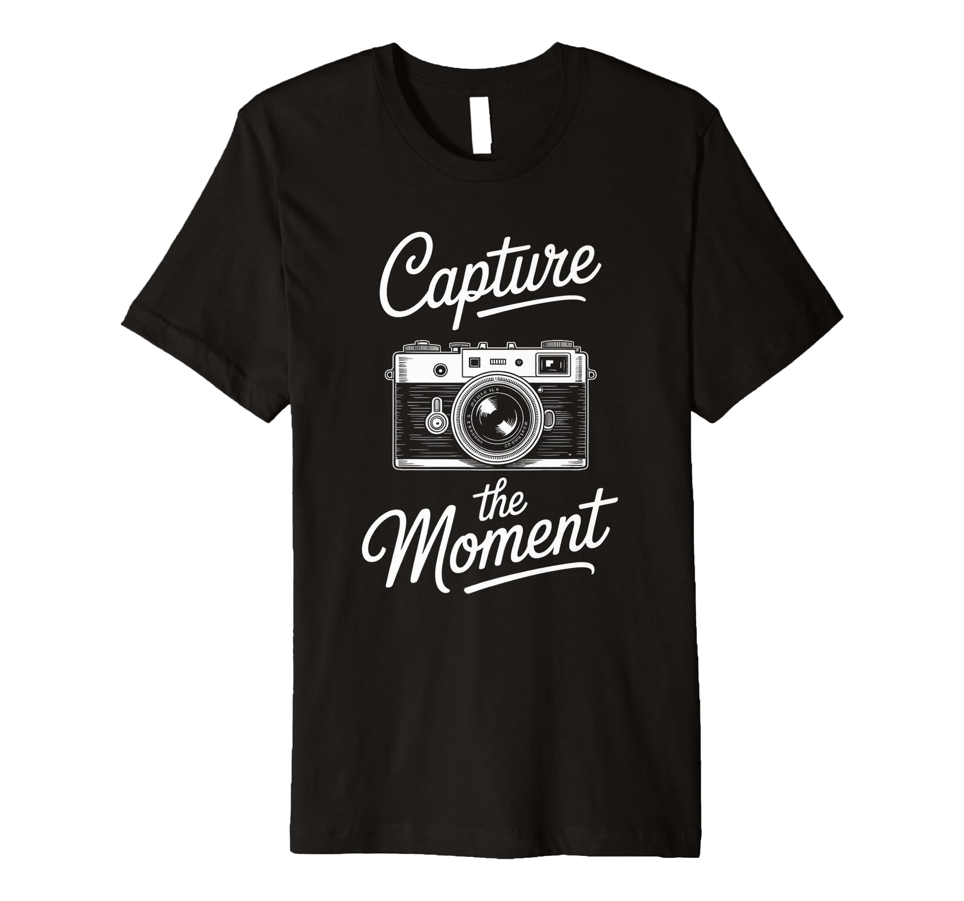 Capture Moment Camera Photography Art Life T-Shirt - Unique Graphic Unisex - T-Shirt, Sweatshirt, Hoodie