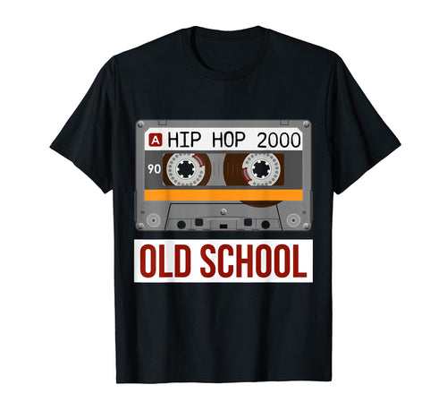 Old School Hip Hop Cassette Rap Music T-Shirt - Trendy Graphic Unisex - T-Shirt, Sweatshirt, Hoodie