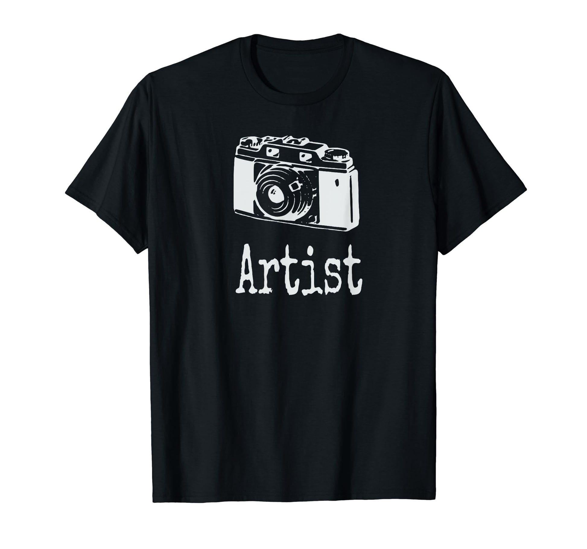 Artist Camera T-Shirt - Unique Graphic for Adults - T-Shirt, Sweatshirt, Hoodie