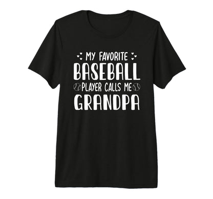 My Favorite Baseball Player Calls Me T-Shirt - Trendy Graphic for Adults - T-Shirt, Sweatshirt, Hoodie