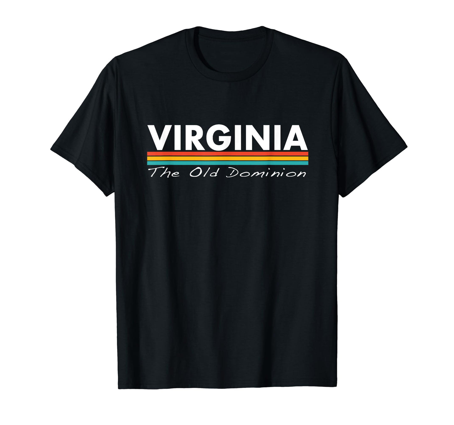 Virginia Stripes T-Shirt - Trendy Graphic for Adults - T-Shirt, Sweatshirt, Hoodie