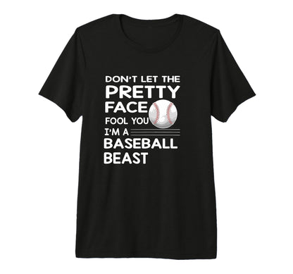 Baseball Sister Baseball Player Funny T-Shirt - Custom Art Print Unisex - T-Shirt, Sweatshirt, Hoodie