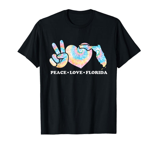 Tie Dye Florida Hippie Co T-Shirt - Casual Everyday Wear Unisex - T-Shirt, Sweatshirt, Hoodie