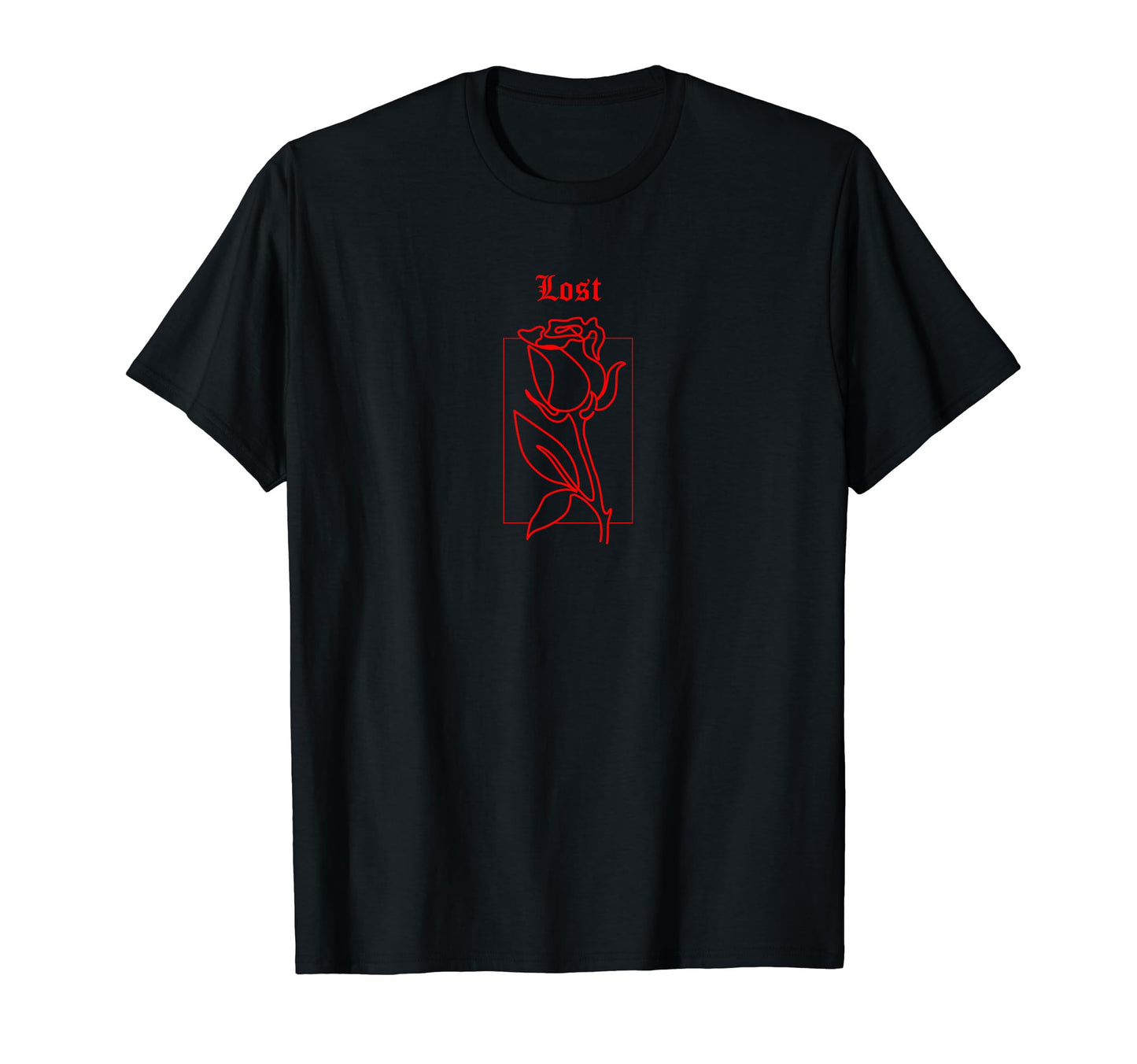 Aesthetic 90S Minimalistic Lost T-Shirt - Casual Everyday Wear Unisex - T-Shirt, Sweatshirt, Hoodie