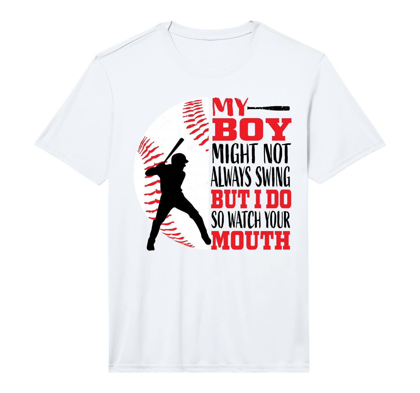 Mens Funny Baseball Shirts Mom Dad T-Shirt - Trendy Graphic Men Women - T-Shirt, Sweatshirt, Hoodie