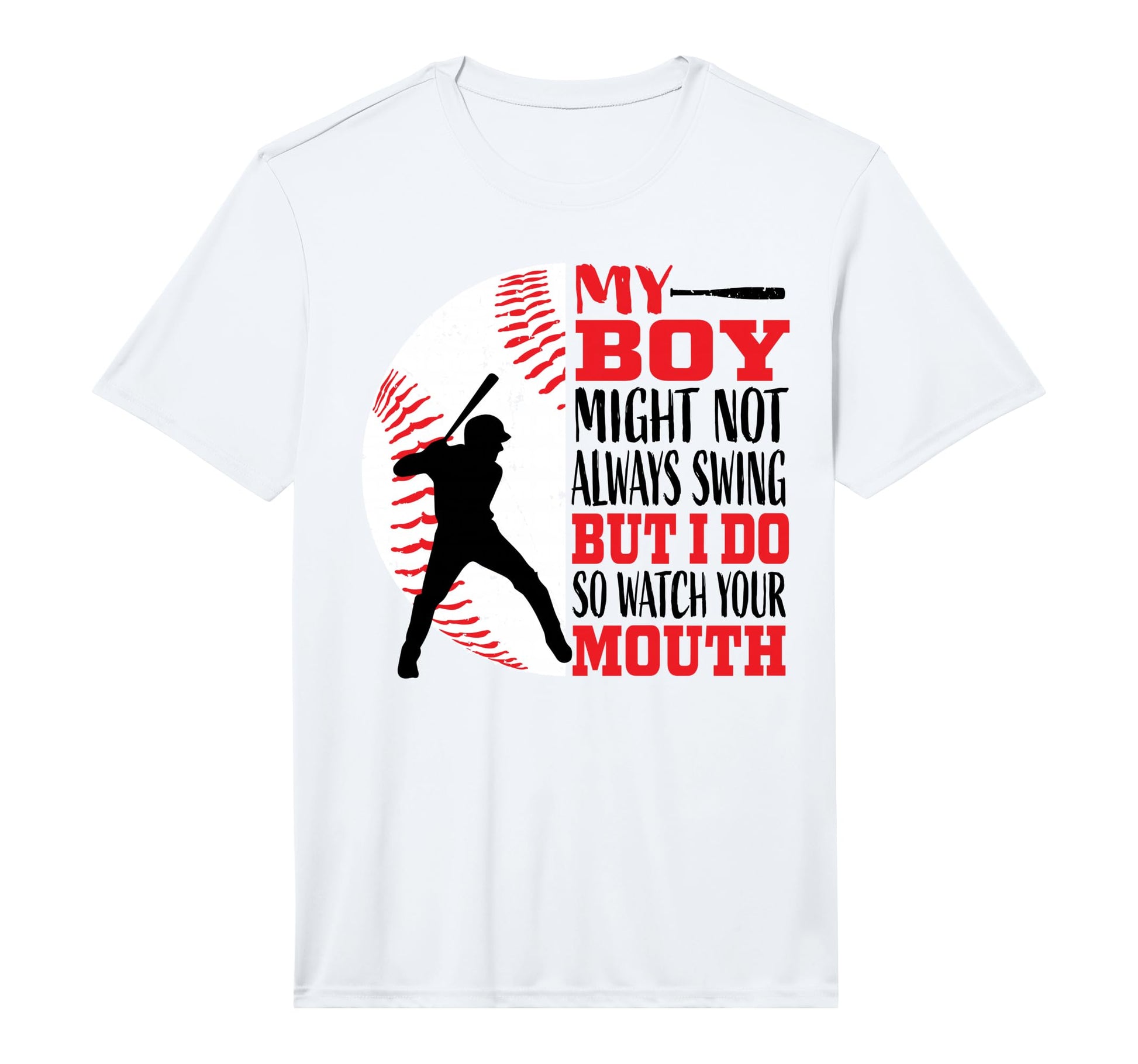 Mens Funny Baseball Shirts Mom Dad T-Shirt - Trendy Graphic Men Women - T-Shirt, Sweatshirt, Hoodie