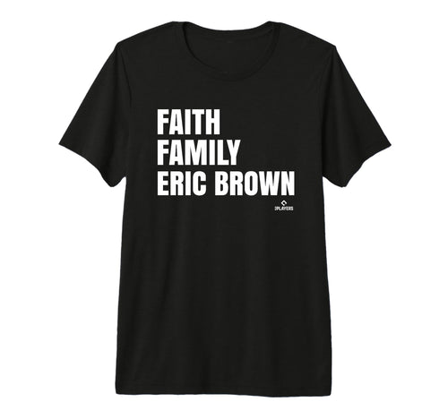 Faith Family Eric Brown Prospect T-Shirt - Minimalist Print Men Women - T-Shirt, Sweatshirt, Hoodie