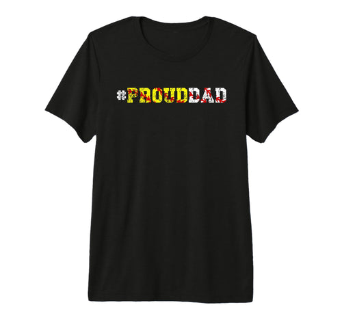Mens Proud Dad Baseball Softball Dad T-Shirt - Casual Everyday Wear Unisex - T-Shirt, Sweatshirt, Hoodie