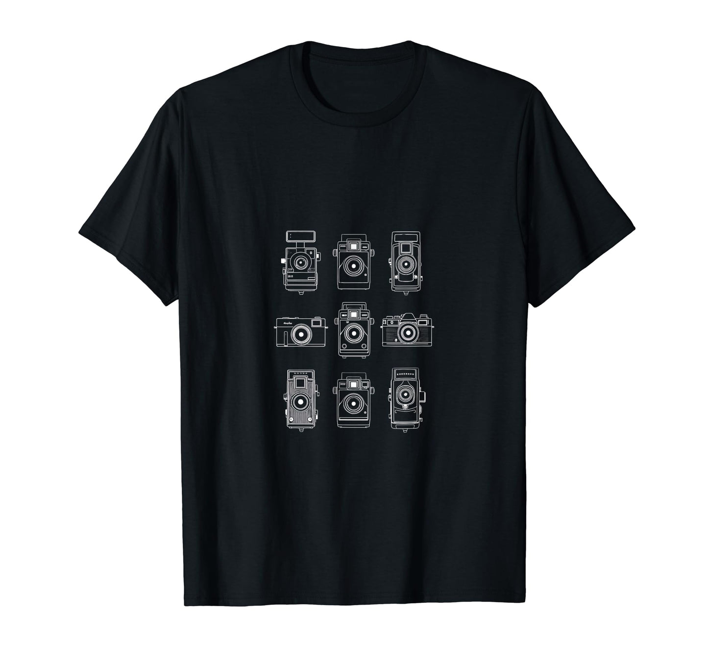 Cameras Photographer Photography T-Shirt - Novelty Apparel for Adults - T-Shirt, Sweatshirt, Hoodie
