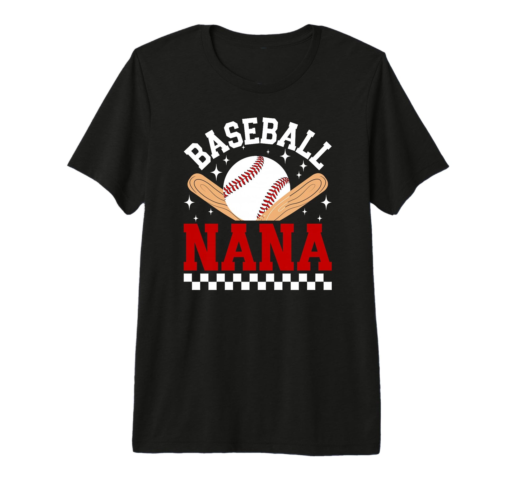 Baseball Nana Baseball Player Nana T-Shirt - Custom Art Print Men Women - T-Shirt, Sweatshirt, Hoodie
