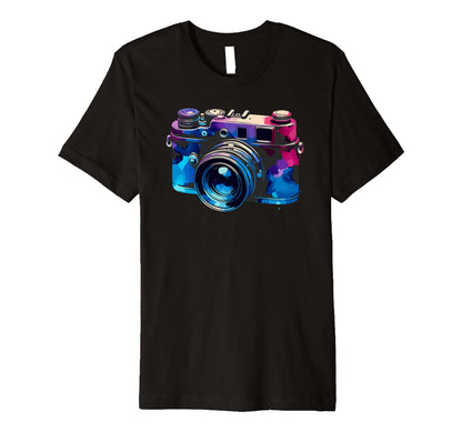 Camera Photographer Photography T-Shirt - Minimalist Print Men Women - T-Shirt, Sweatshirt, Hoodie